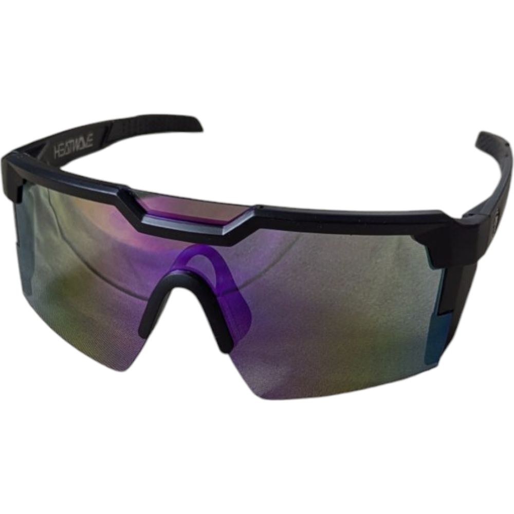 Heatwave Sunglasses Pink Gold Lens Lazerface Lazer Face